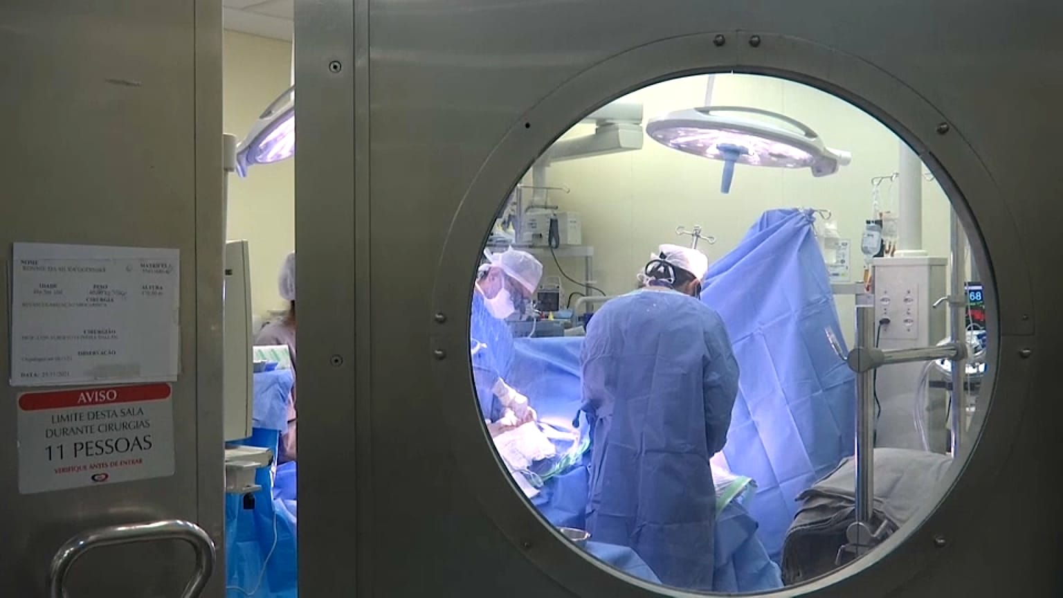 Cirurgia inédita ao coração em São Paulo