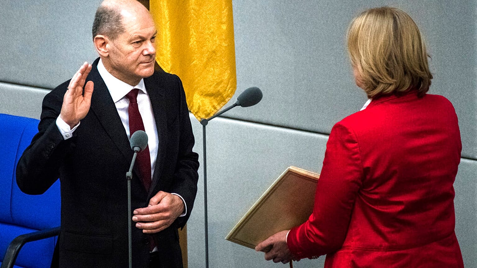 Vereidigung von Olaf Scholz