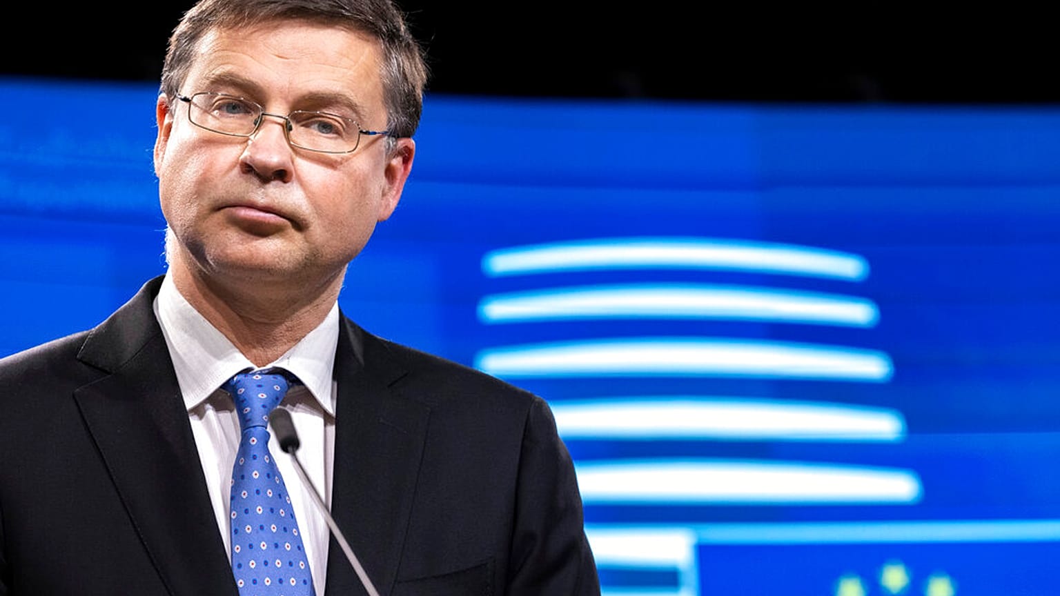 EU-Handelskommissar Valdis Dombrovskis