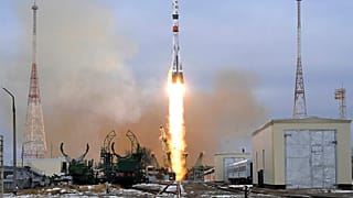 Décollage de la fusée russe transportant le milliardaire japonais Yusaki Maezawa vers l'ISS - Baïkonour, le 08/12/2021
