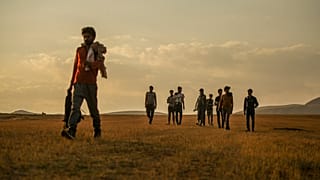 Türkiye-İran sınırında Afgan göçmenler