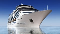 A cruise ship 