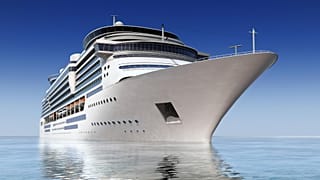 A cruise ship 