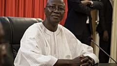 Le Premier ministre démissionnaire, Christophe Dabiré, le 24 janvier 2019.