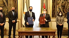 Ο Νίκος Χριστοδουλίδης με τον Ισπανό ΥΠΕΞ