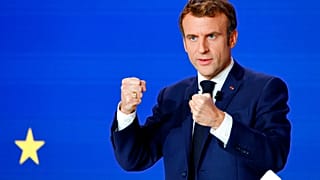Le président français Emmanuel Macron lors d'une conférence de presse à l'Elysée (Paris), le 9 décembre 2021