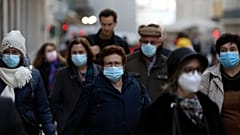 Máscaras e testes anticovid de regresso ao uso corrente em Portugal