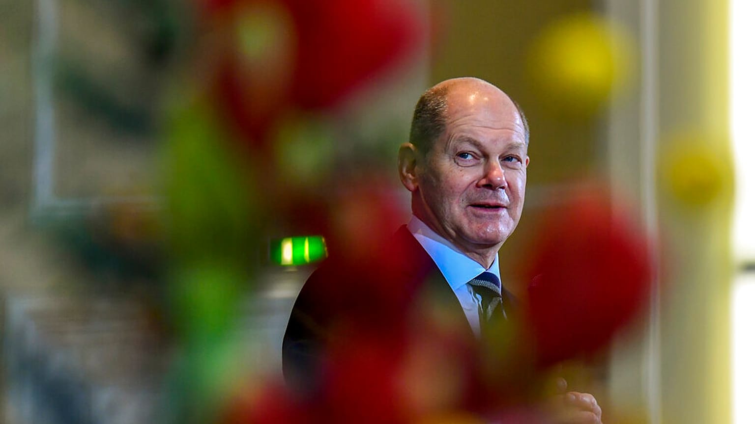 Der neue deutsche Bundeskanzler Olaf Scholz