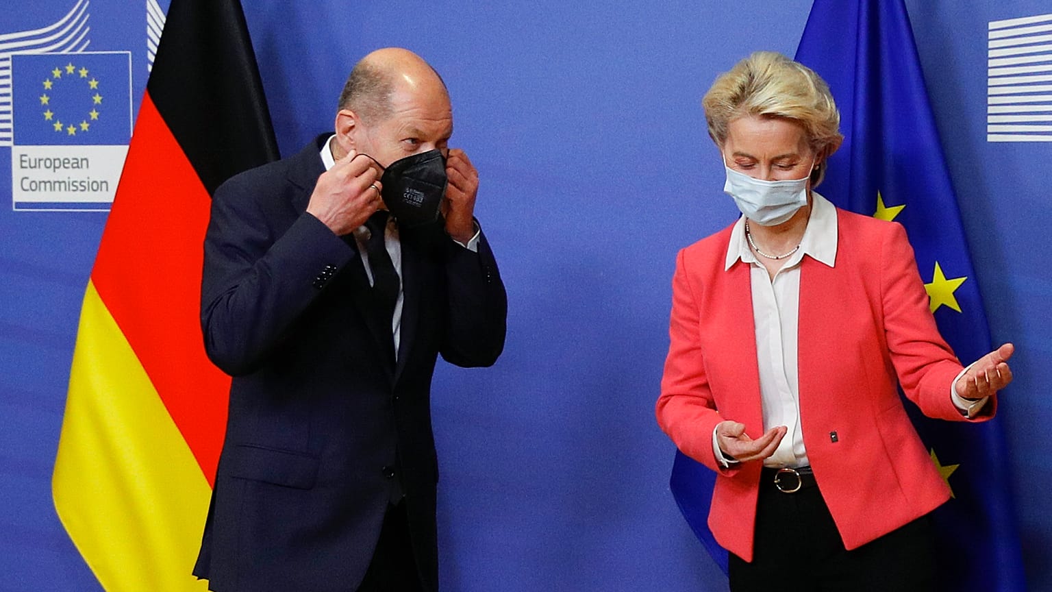 Ursula von der Leyen als Wegweiserin für Olaf Scholz in Brüssel