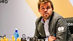 Magnus Carlsen - auch als frischgebackener Champion bleiben Gefühle außen vor