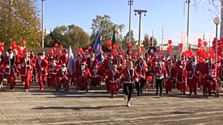 Weihnachtslauf in Athen - Rennen für einen guten Zweck