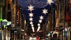 Innsbruck'da bir cadde / Avusturya