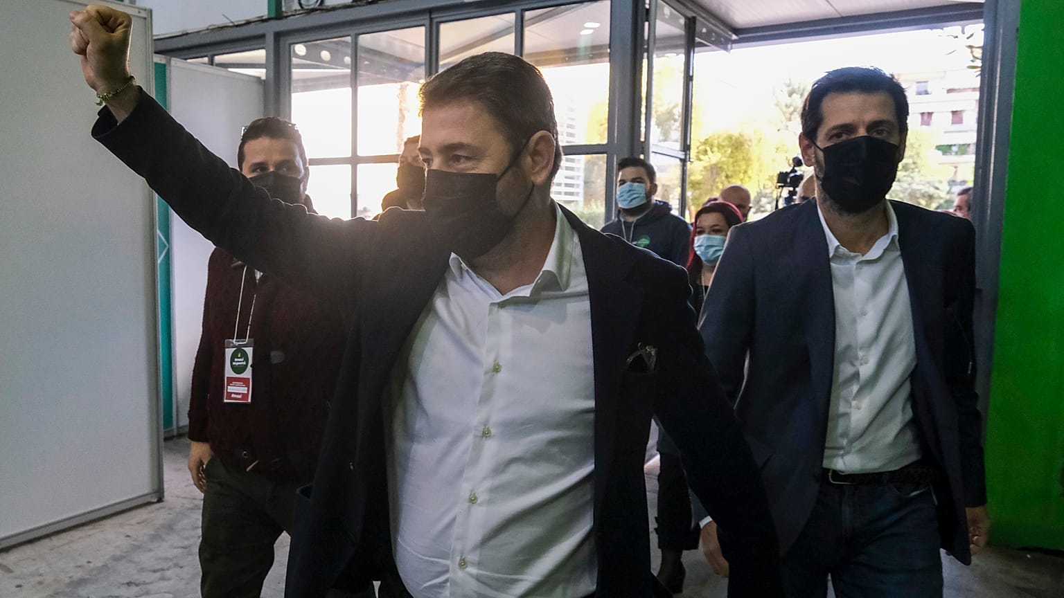 Ο ευρωβουλευτής και υποψήφιος για την προεδρία του ΚΙΝΑΛ Νίκος Ανδρουλάκης