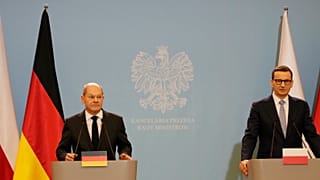 Jogállamisági kérdésekről is beszélt Scholz és Morawieczki