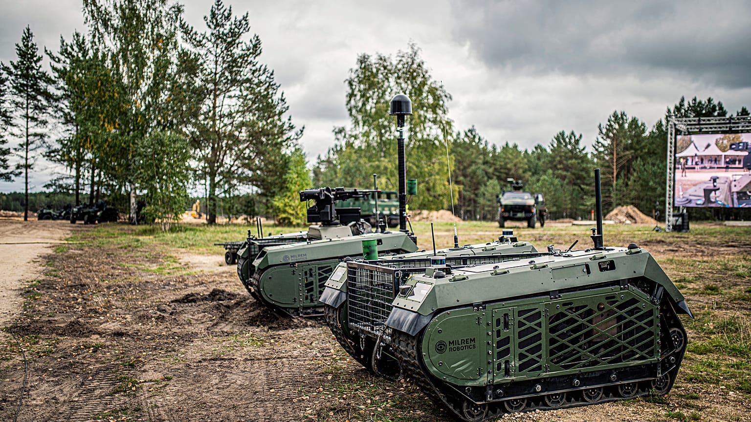Беспилотный наземный аппарат THeMIS UGV