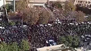 تصویری از تجمع معلمان