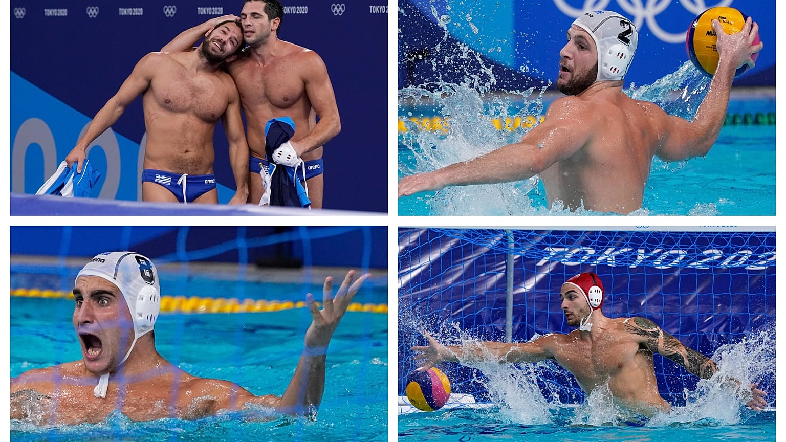 GREEK WATER POLO TEAM