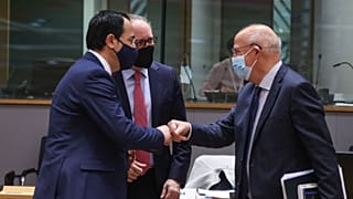 Νίκος Χριστοδουλίδης και Ζοζέπ Μπορέλ στο Συμβούλιο Εξωτερικών Υποθέσεων της Ε.Ε.
