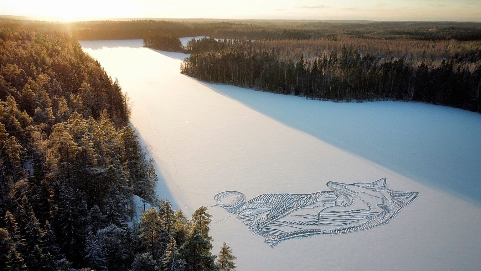 This is the sixth year the designer has spent hours creating these distinctive designs