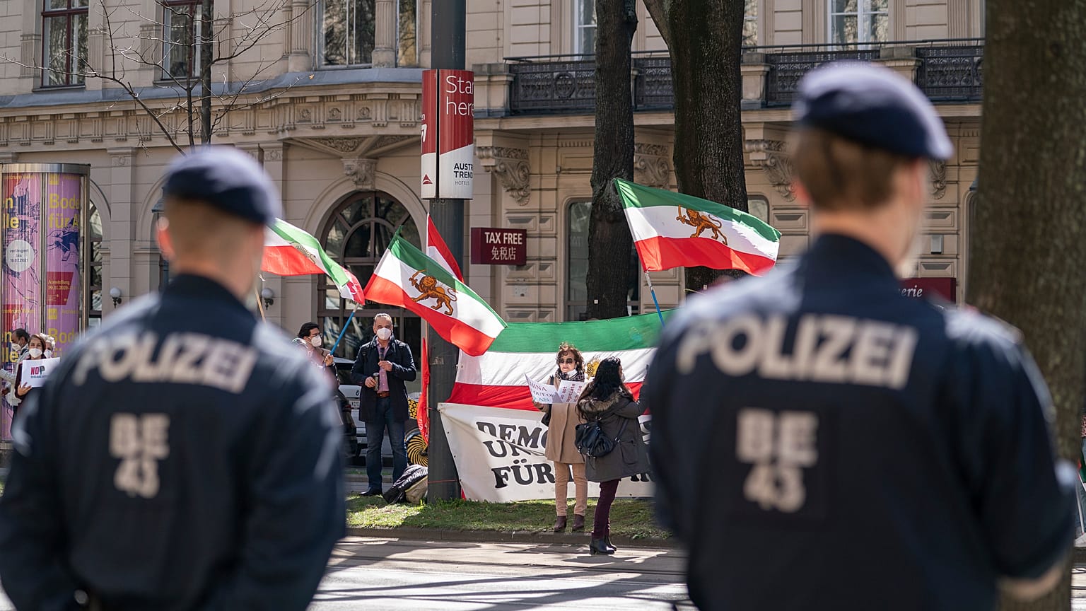 صورة من فيينا حيث تجري المفاوضات حول الملف النووي الإيراني 