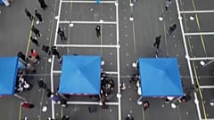 اخضاع نصف مليون شخص للحجر الصحي في مقاطعة تشجيانغ التي تشهد تفشي مرض كوفيد-19. 