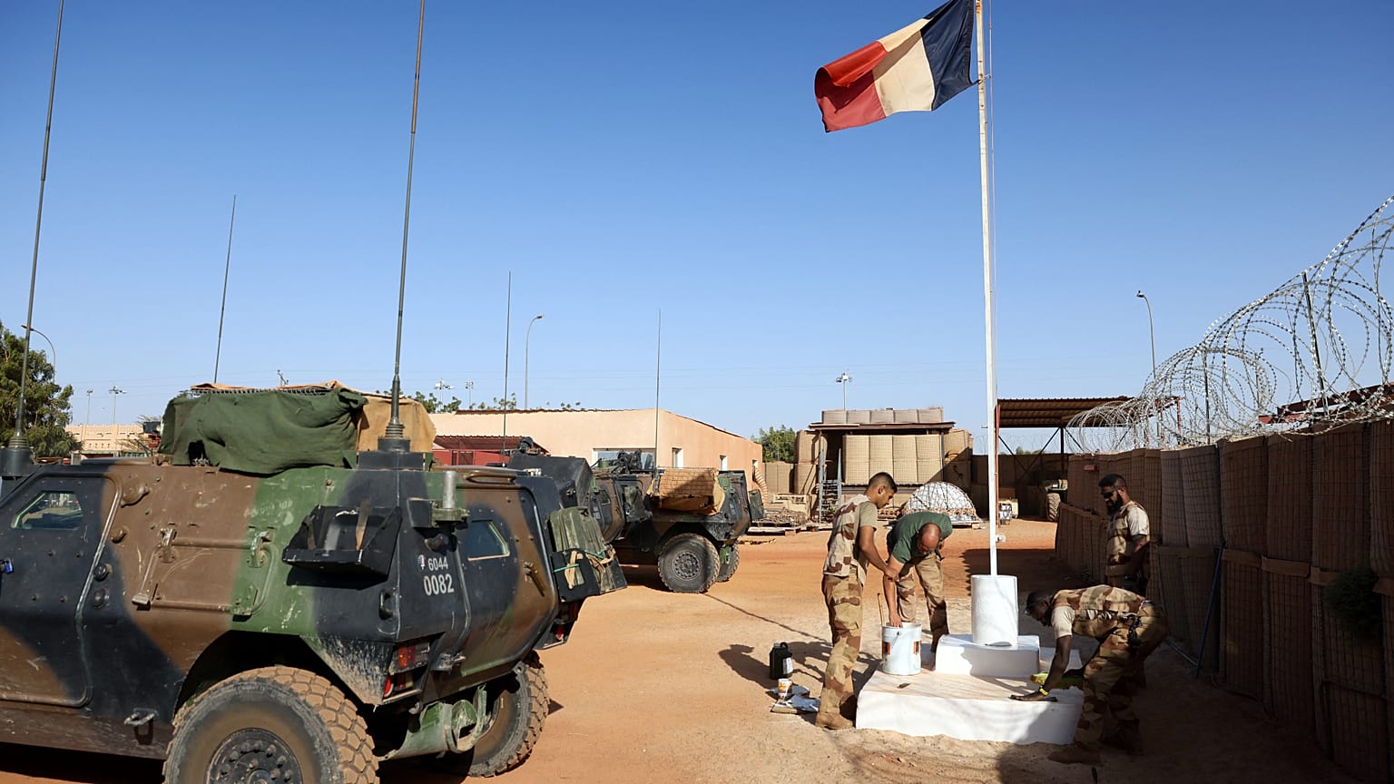 Fransa'nın Mali'deki askeri üssü