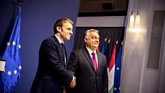 Emmanuel Macron ve Victor Orban (arşiv)