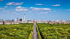 Berlin skyline.