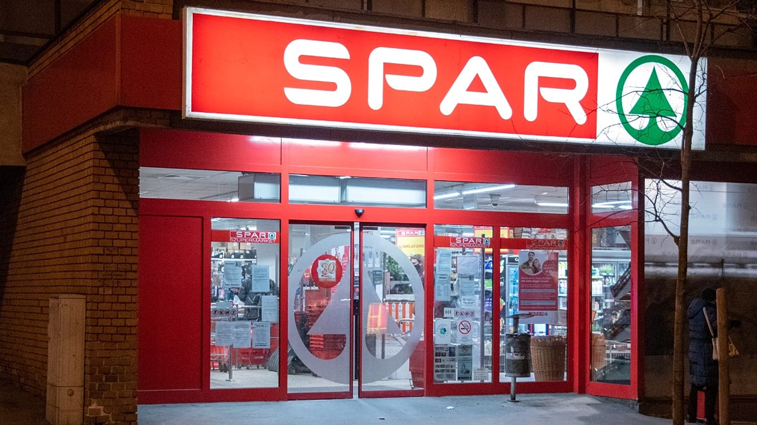 SPAR áruház Kőbányán