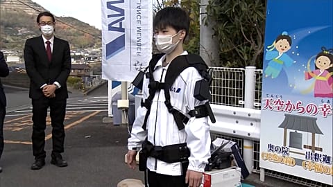Robotic suit for pilgrims