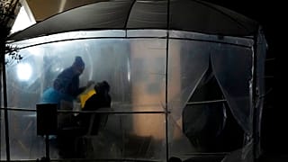 Rapid test σε προσωρινή δομή στη Λευκωσία