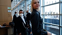 Daria Nawalnaja im EU-Parlament in Straßburg