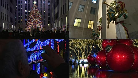 Endlich wieder in New York - im Lichterglanz