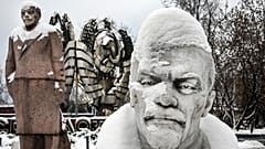 Leninstatue, 8. Dezember 2021