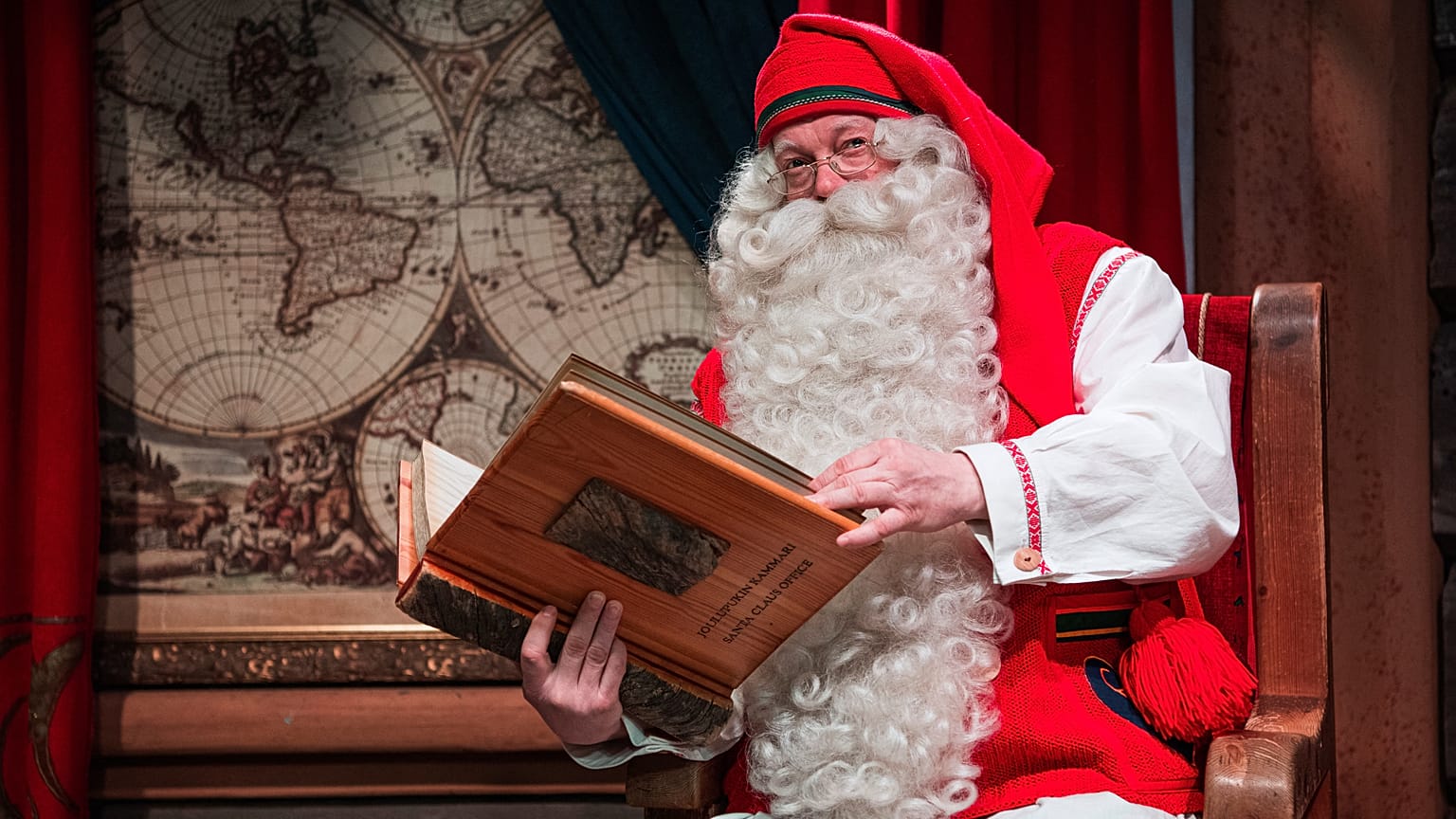 Tout est prêt pour la distribution des cadeaux : le Père Noël est sur le départ en Laponie