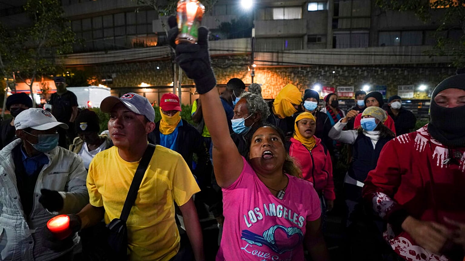 Manifestación en Ciudad de México tras la tragedia de Chiapas