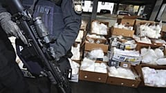 عملیات کشف مواد مخدر در جعبه‌های موز توسط پلیس آلمان