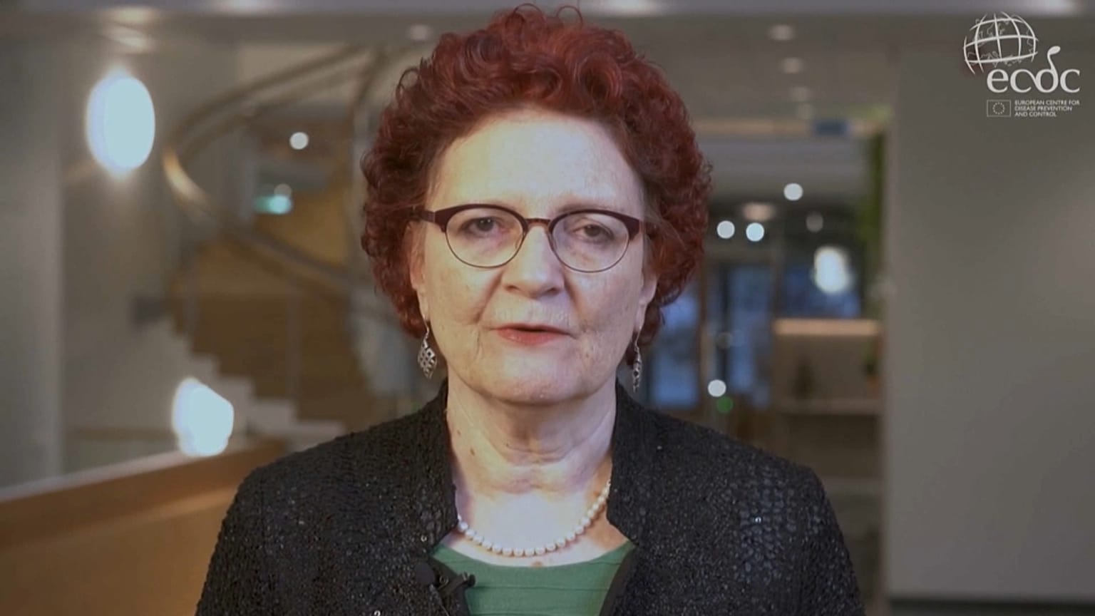 La dottoressa Andrea Ammon, Direttrice dell'ECDC. 