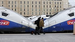 Bahnstreik in Frankreich zum Start der Weihnachtsferien