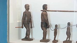 Besuch im Museum für Sklaverei in Angola