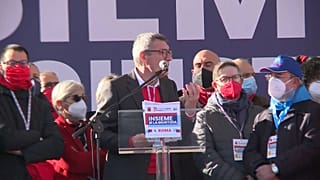 Landini in Piazza del Popolo a Roma