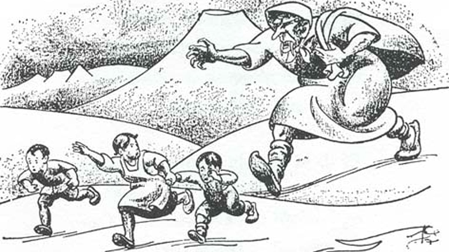 Illustrations from the 1932 book Jólin Koma (Christmas is Coming)