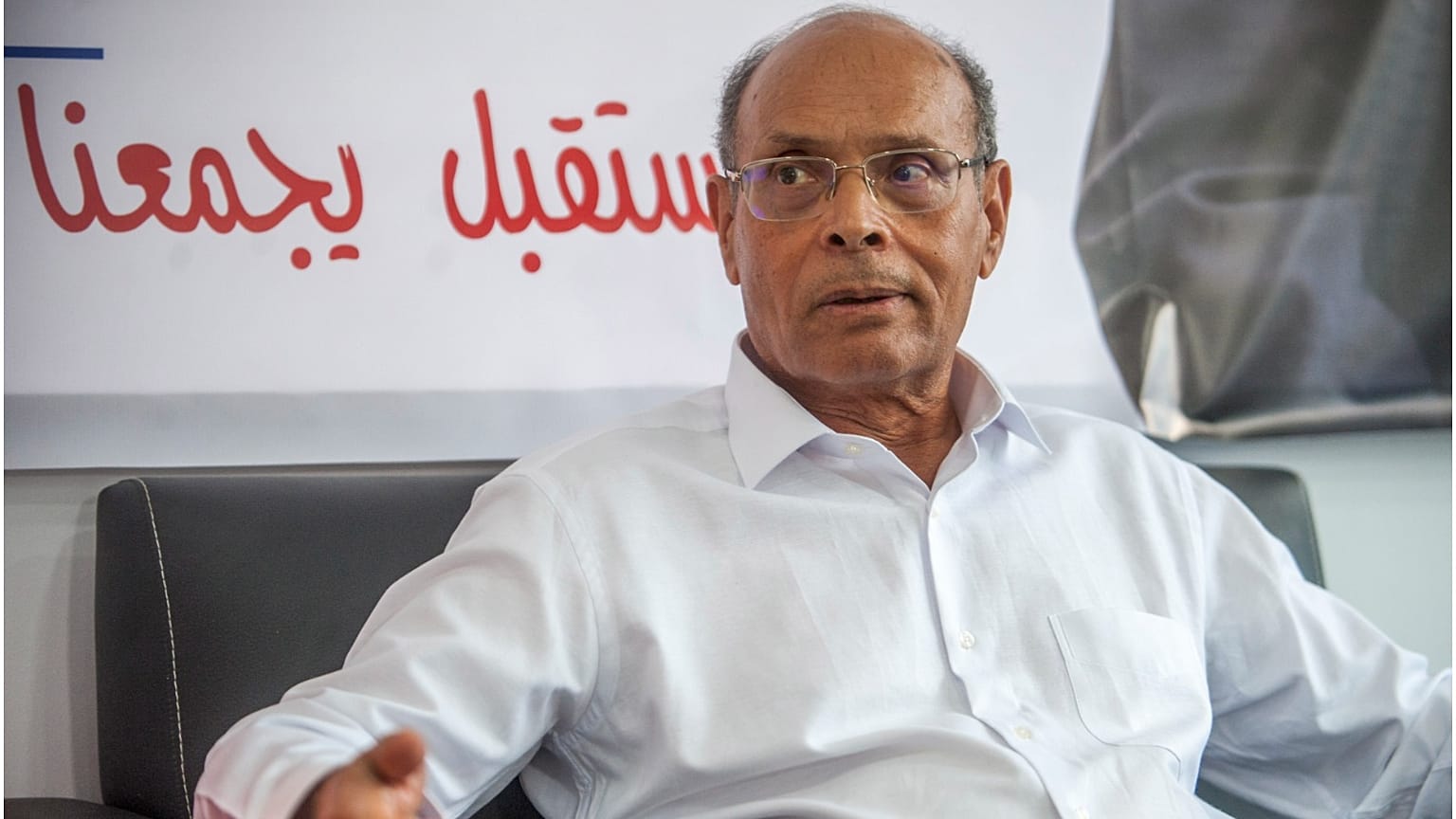 الرئيس التونسي السابق منصف المرزوقي