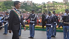 Archives : Andry Rajoelina, lors de son investiture au poste de président de Madagascar, le 19/01/2019
