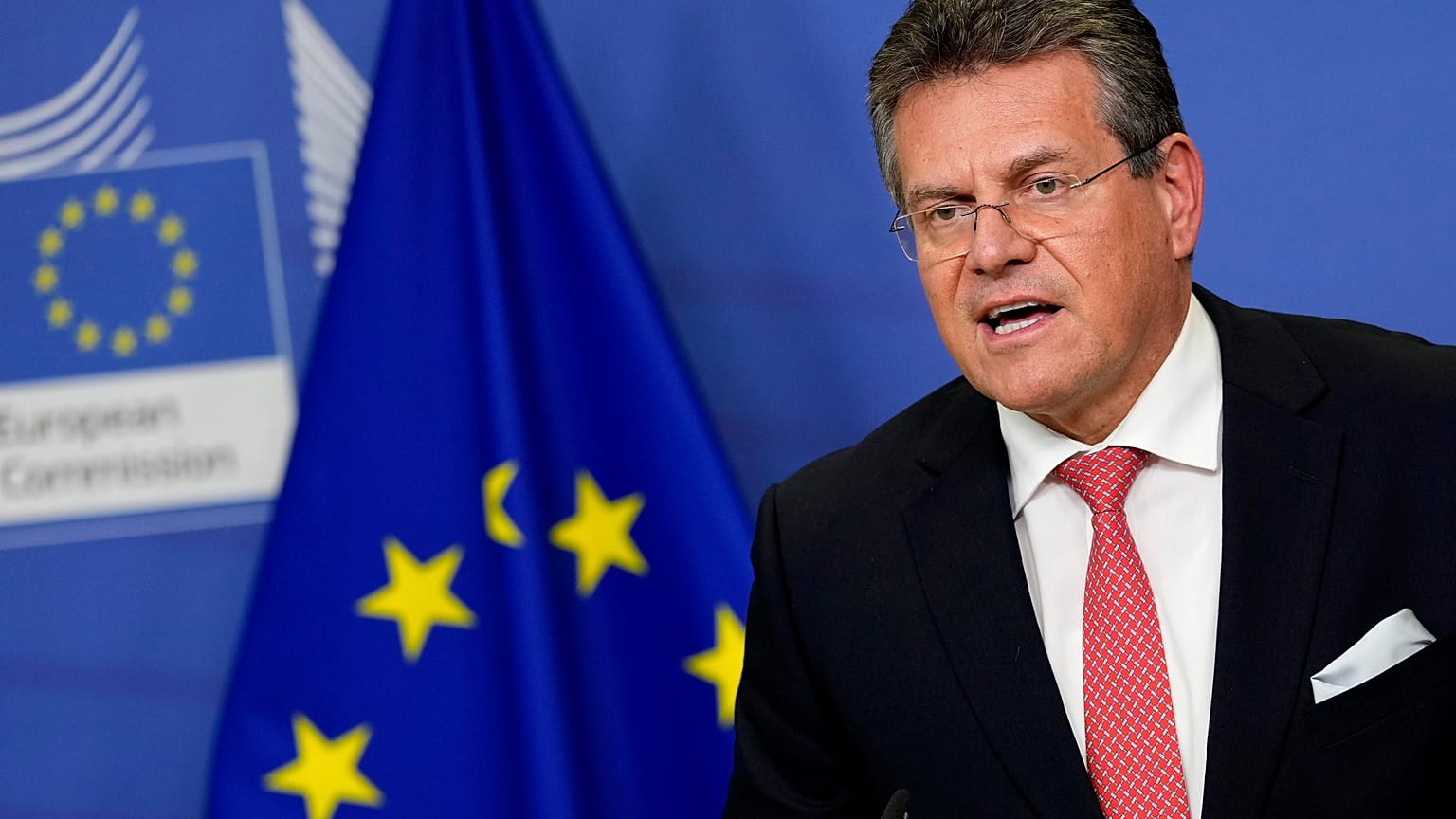 European Commissioner for Inter-institutional Relations and Foresight Maros Sefcovic