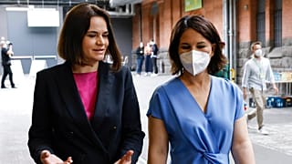 Annalena Baerbock im Gespräch mit der belarussischen Oppositionsführerin Swetlana Tichanowskaja,  13.06.2021