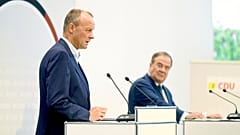 Merz wird Nachfolger von Laschet: Parteiintern galt er schon als Favorit.