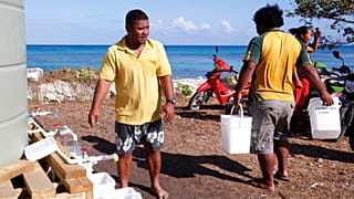 Tuvalu is one of the nations calling for adequate climate funding. 