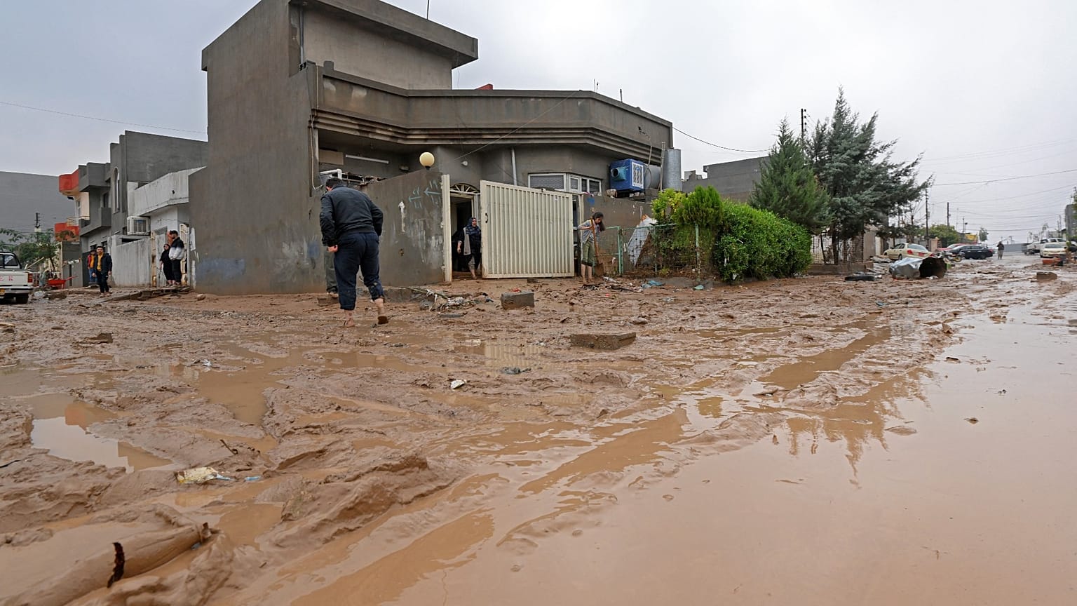 Irak'ta sel nedeniyle 11 kişi hayatını kaybetti