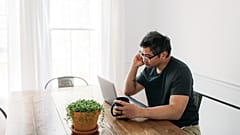 Online conferences mean people don't have to travel to attend. 